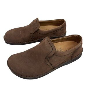 Birkenstock Nashville Suede Leather Slip-On Loafers Womens 10.5-11 NWOT
